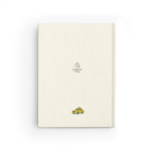 NYC Art Journal - Fabled Veil City Edition, Travelers Notebook, Dreamers Diary, Iconic City Series, Creamy Textured Cover